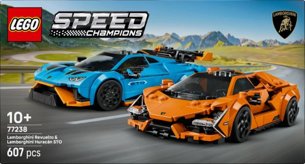Bild von LEGO® Speed Champions - 77238 Lamborghini Revuelto und Huracán STO
