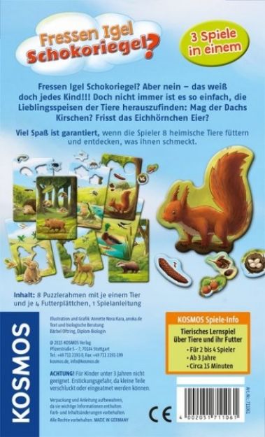 Bild von Fressen Igel Schokoriegel? - 711061
