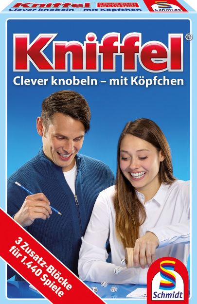 Bild von Schmidt Spiele Kniffelblock 3er Pack, sortiert - 49039