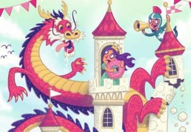 Bild von Puzzle 2x24T Donut Dragon puzzle&play - 05595