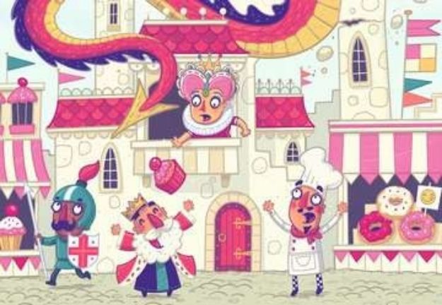 Bild von Puzzle 2x24T Donut Dragon puzzle&play - 05595
