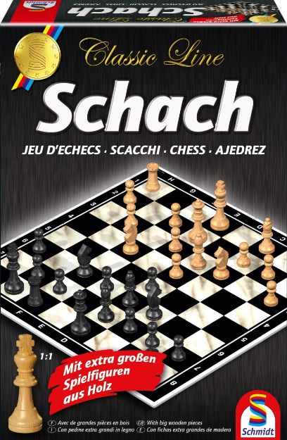 Bild von Schmidt Spiele Classic Line Schach - 49082