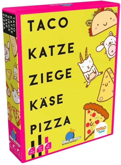 Bild von Taco Katze Ziege Käse Pizza Kartenspiel Party - BLOD0101