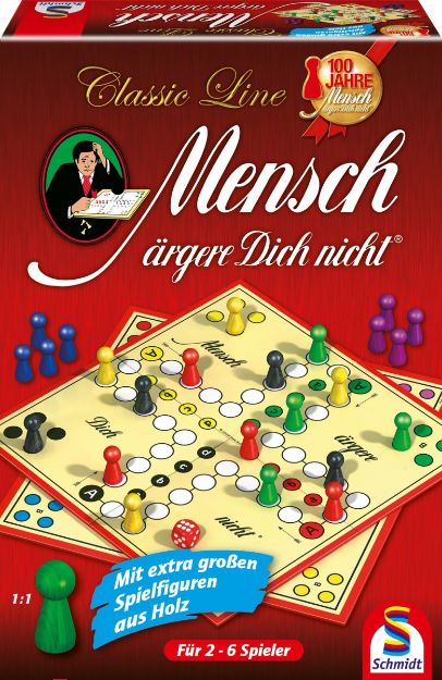 Bild von Schmidt Spiele Classic Line Mensch ärgere Dich nicht - 49085