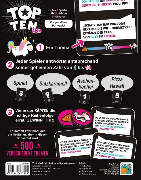 Bild von Top Ten 18+ - COGD0009
