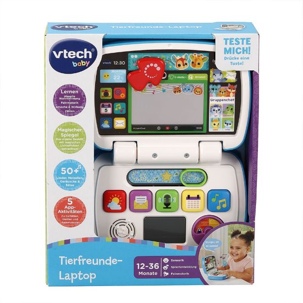 Bild von Vtech Tierfreunde Laptop 12-36 Monate - 80-524704