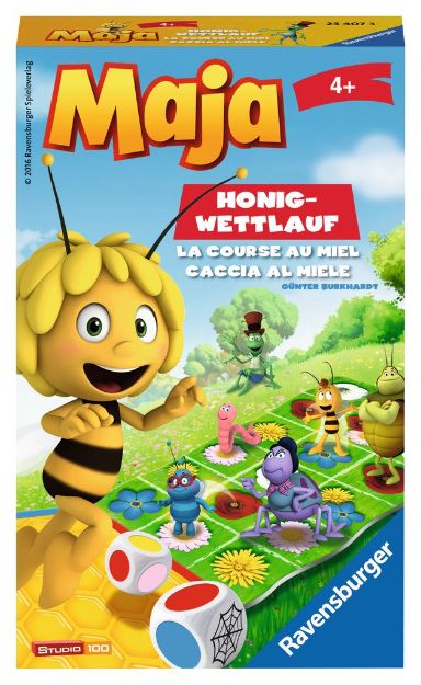 Bild von Mitbringspiel Biene Maja Honig Wettlauf - 23407