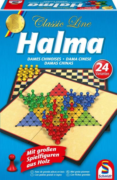 Bild von Schmidt Spiele Classic Line Classic line Halma - 49217