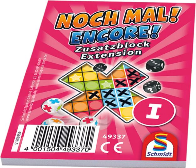 Bild von Schmidt Spiele Noch mal! Zusatzblock, sortiert - 49337