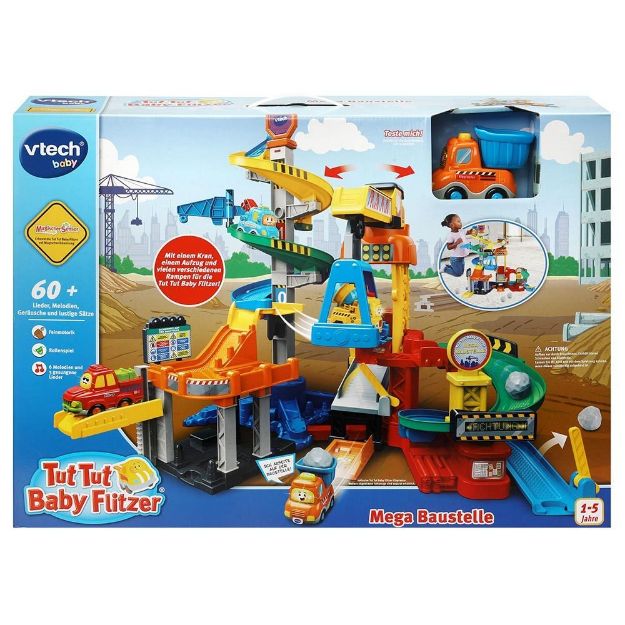 Bild von Tut Tut Baby Flitzer - Mega Baustelle - 80-543504