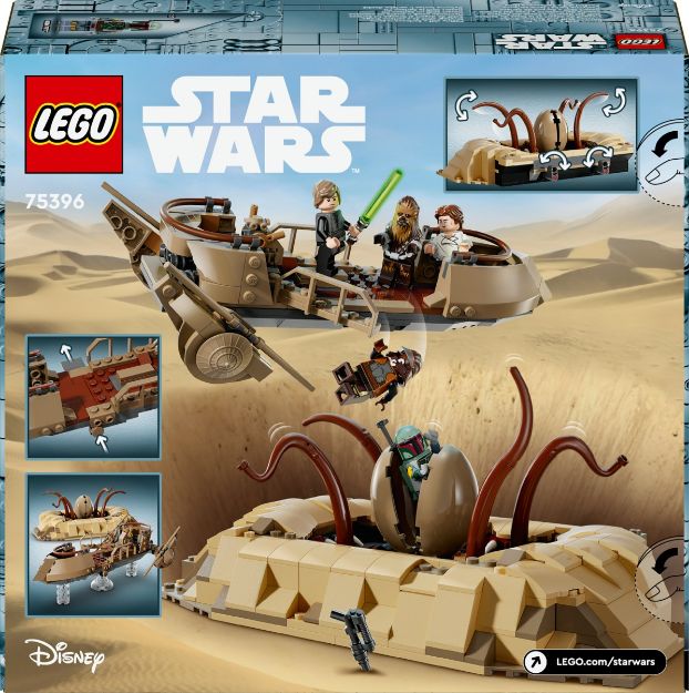 Bild von LEGO® Star Wars™ - 75396 Wüsten-Skiff und Sarlacc-Grube