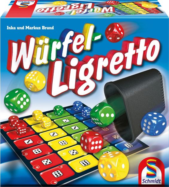 Bild von Schmidt Spiele Würfel-Ligretto - 49611