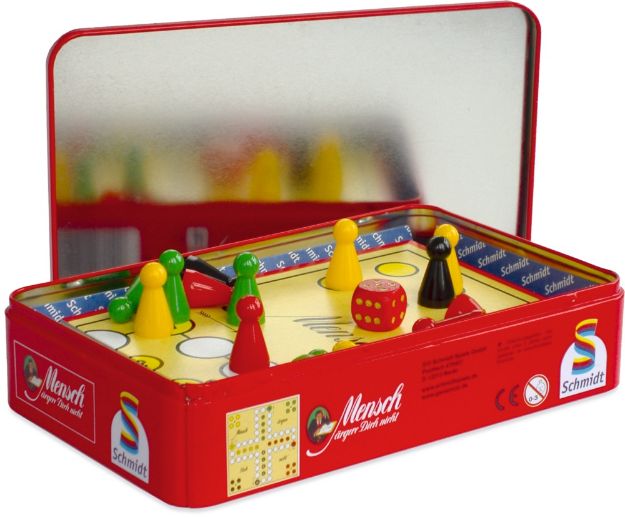 Bild von Schmidt Spiele Mensch ärgere Dich nicht Mitbringspiel in der Metalldose - 51204