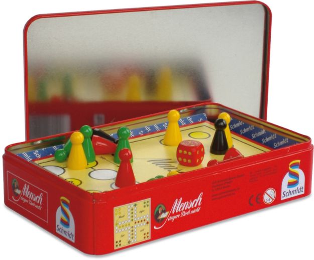 Bild von Schmidt Spiele Mensch ärgere Dich nicht Mitbringspiel in der Metalldose - 51204