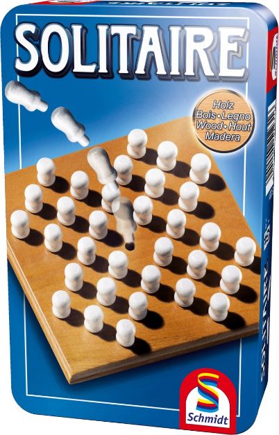 Bild von Schmidt Spiele Solitaire Mitbringspiel in der Metalldose - 51231