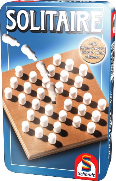 Bild von Schmidt Spiele Solitaire Mitbringspiel in der Metalldose - 51231