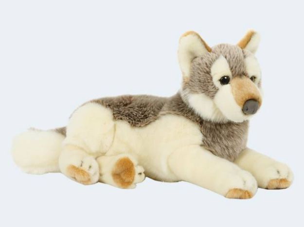 Bild von SEMO Wolf liegend 30cm - WFV-12LE02