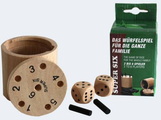 Bild von Super Six klein aus Holz - 3030