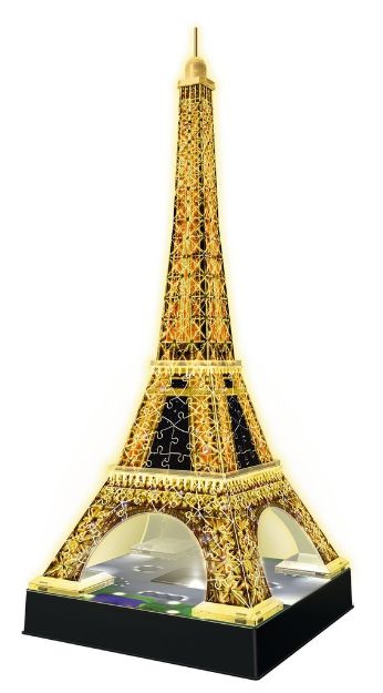 Bild von Ravensburger 12579 Puzzle 3D Eiffelturm Night Edition 216 Teile