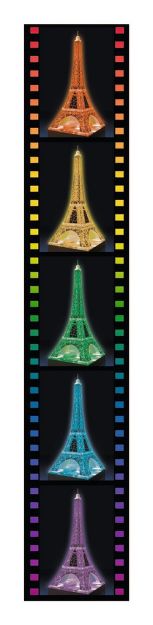 Bild von Ravensburger 12579 Puzzle 3D Eiffelturm Night Edition 216 Teile