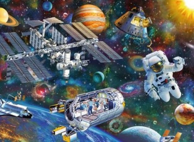 Bild von Puzzle 200T XXL Expedition Weltraum - 12692