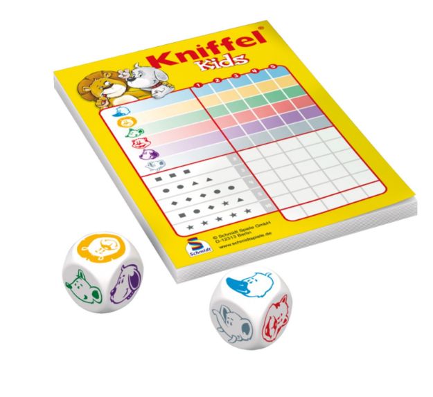 Bild von Schmidt Spiele Kniffel Kids Mitbringspiel in der Metalldose - 51245