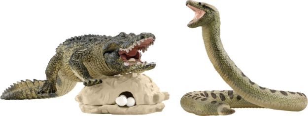 Bild von Schleich WL Gefahr im Sumpf Set