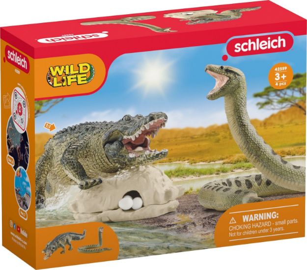 Bild von Schleich WL Gefahr im Sumpf Set
