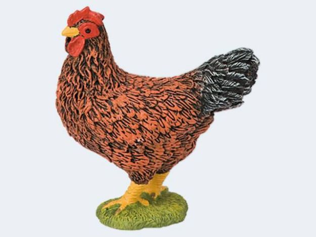 Bild von Bully Huhn braun 5cm - 62316