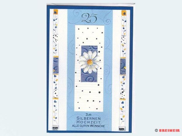 Bild von 10 Silberhochzeit Karten