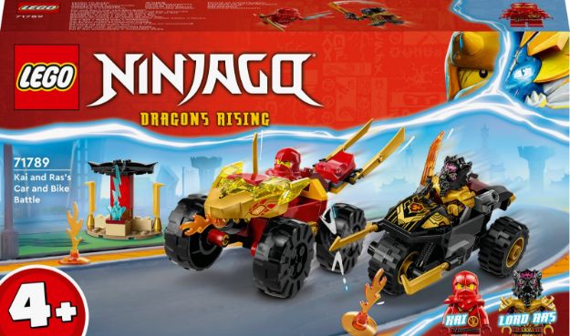Bild von LEGO® NINJAGO - Verfolgungsjagd mit Kais Flitzer und Ras' Motorrad