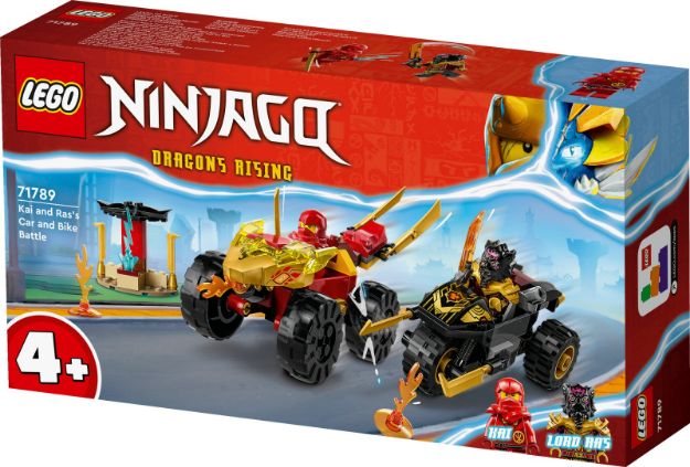 Bild von LEGO® NINJAGO - Verfolgungsjagd mit Kais Flitzer und Ras' Motorrad