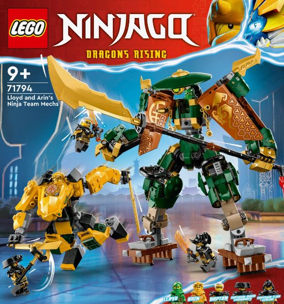 Bild von LEGO® NINJAGO - Lloyds und Arins Training-Mechs