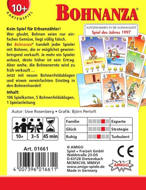 Bild von AMIGO 01661 Bohnanza