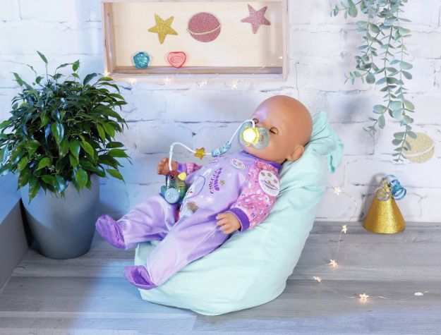 Bild von Zapf 830017 BABY born Happy Birthday Interactive Magic Schnuller 43 cm