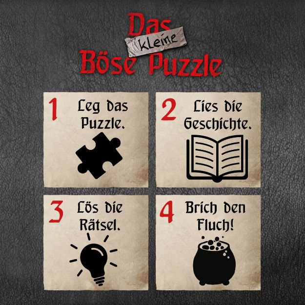 Bild von Kosmos Story Puzzle 200 Teile / Das kleine Böse Puzzle - 680794