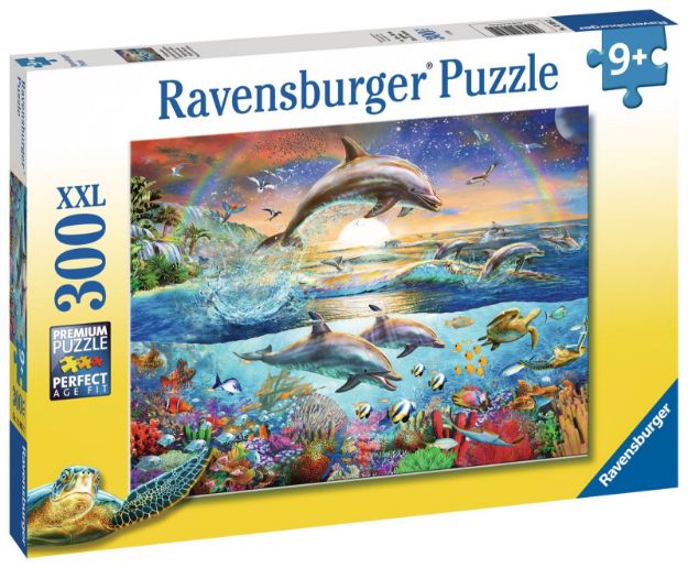 Bild von Ravensburger 12895 Puzzle Delfinparadies 300 Teile