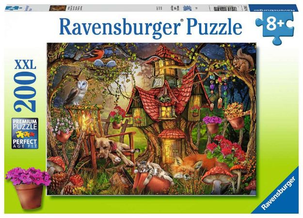 Bild von Ravensburger 12951 Puzzle Das Waldhaus 200 Teile