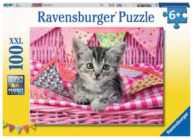Bild von Puzzle 100T XXL Niedliches Kätzchen - 12985