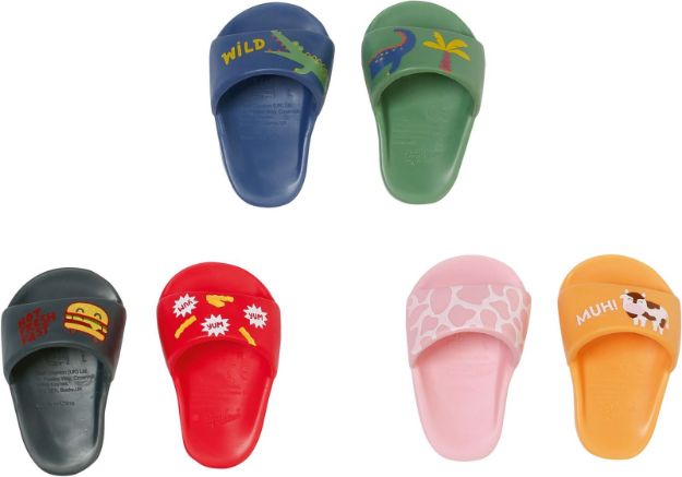 Bild von B.B. Badeschlappen 3f sortiert 43cm