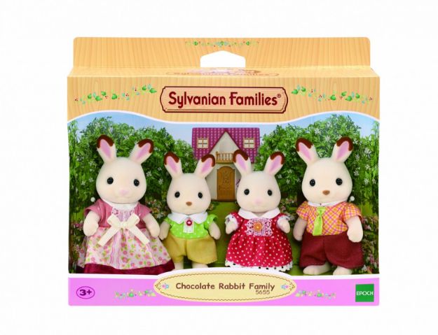 Bild von Sylvanian Families 5655 Schokoladenhasen Familie NEU