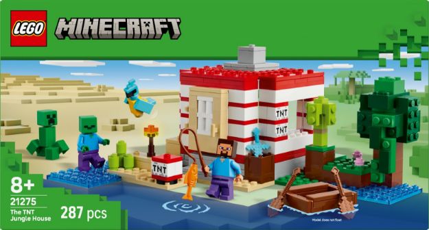 Bild von LEGO® Minecraft™ - 21275 Das TNT-Dschungelhaus