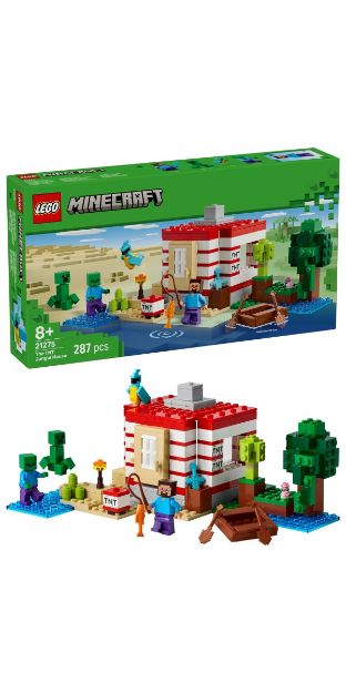Bild von LEGO® Minecraft™ - 21275 Das TNT-Dschungelhaus