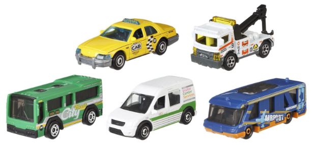 Bild von Mattel Matchbox 5er Geschenkset, sortiert - C1817