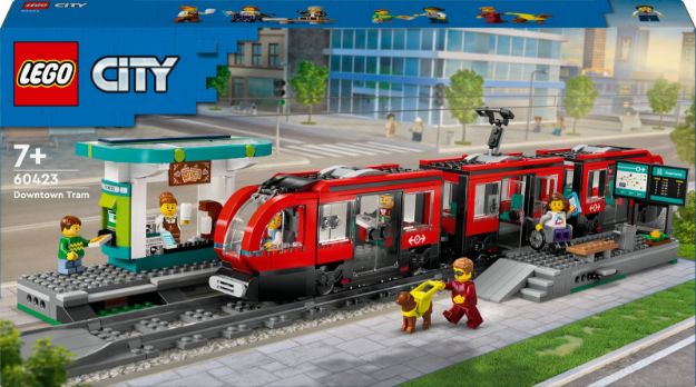 Bild von LEGO® City - 60423 Straßenbahn mit Haltestelle