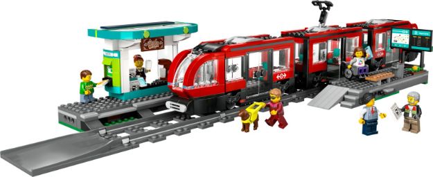 Bild von LEGO® City - 60423 Straßenbahn mit Haltestelle