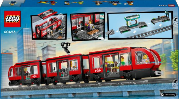 Bild von LEGO® City - 60423 Straßenbahn mit Haltestelle