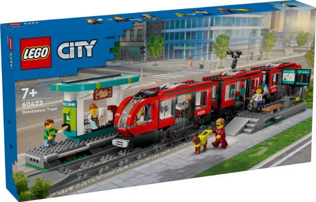 Bild von LEGO® City - 60423 Straßenbahn mit Haltestelle