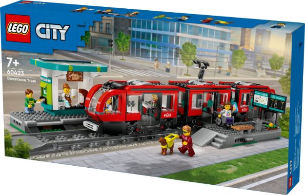 Bild von LEGO® City - 60423 Straßenbahn mit Haltestelle