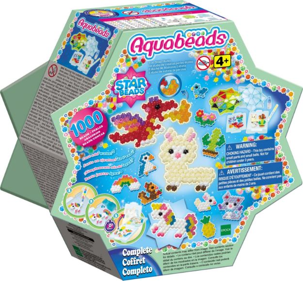 Bild von Aquabeads Sternperlen Starter Set mit über 1000 Perlen - 31601